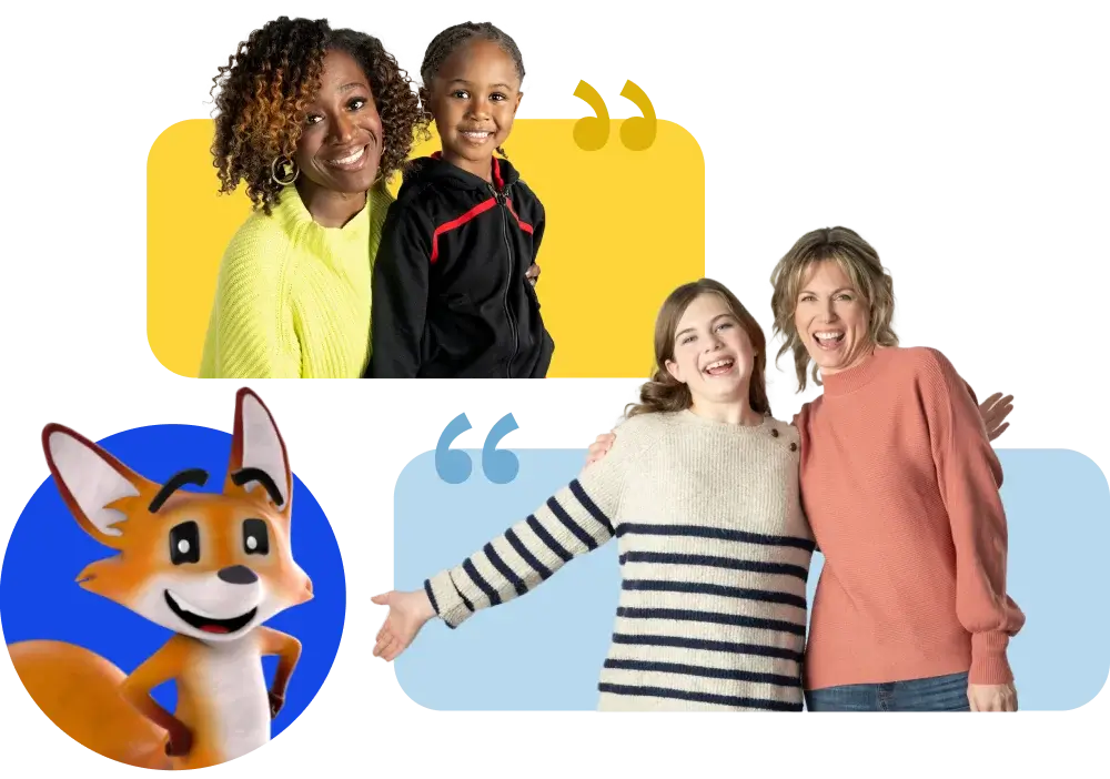 Strider the fox and families