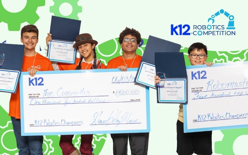 CAVA teams win big in the 2025 K12 Robotics League!