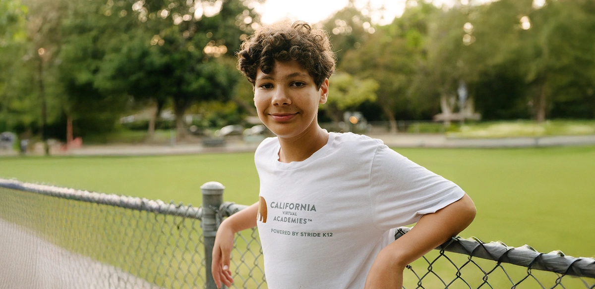 boy in the soccer field